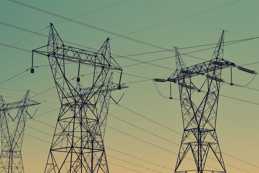 Modern energy infrastructure representing property power systems