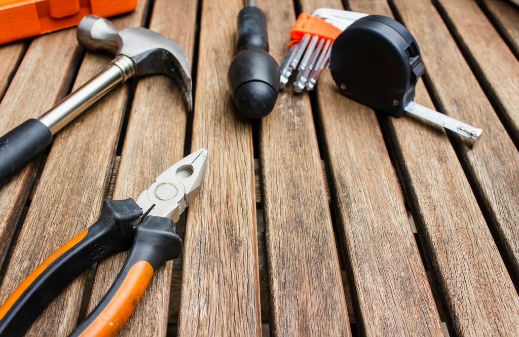 Electrician tools prepared ahead of a scheduled installation visit