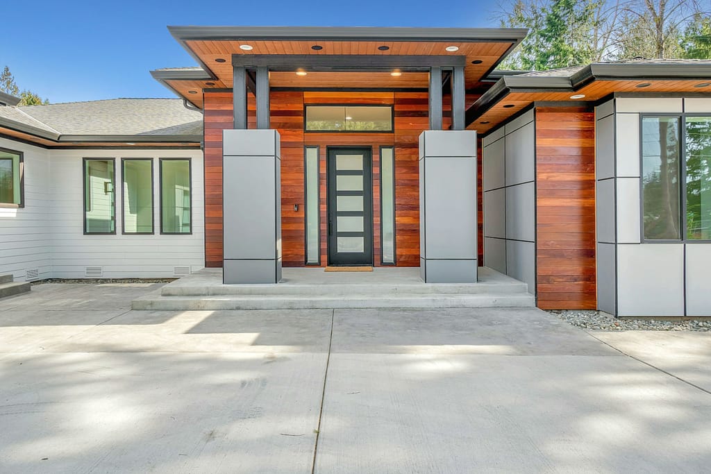 Managed residential property with modern electrical fittings