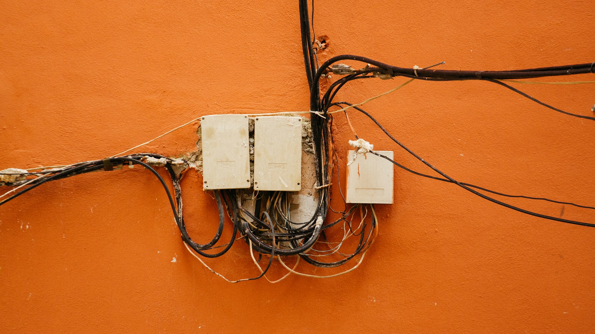 Professional electrical installation work